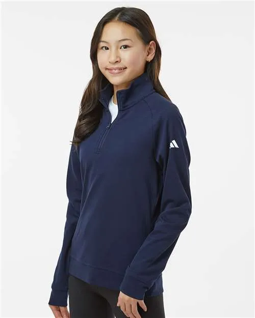 Adidas Youth Quarter-Zip Pullover A4001