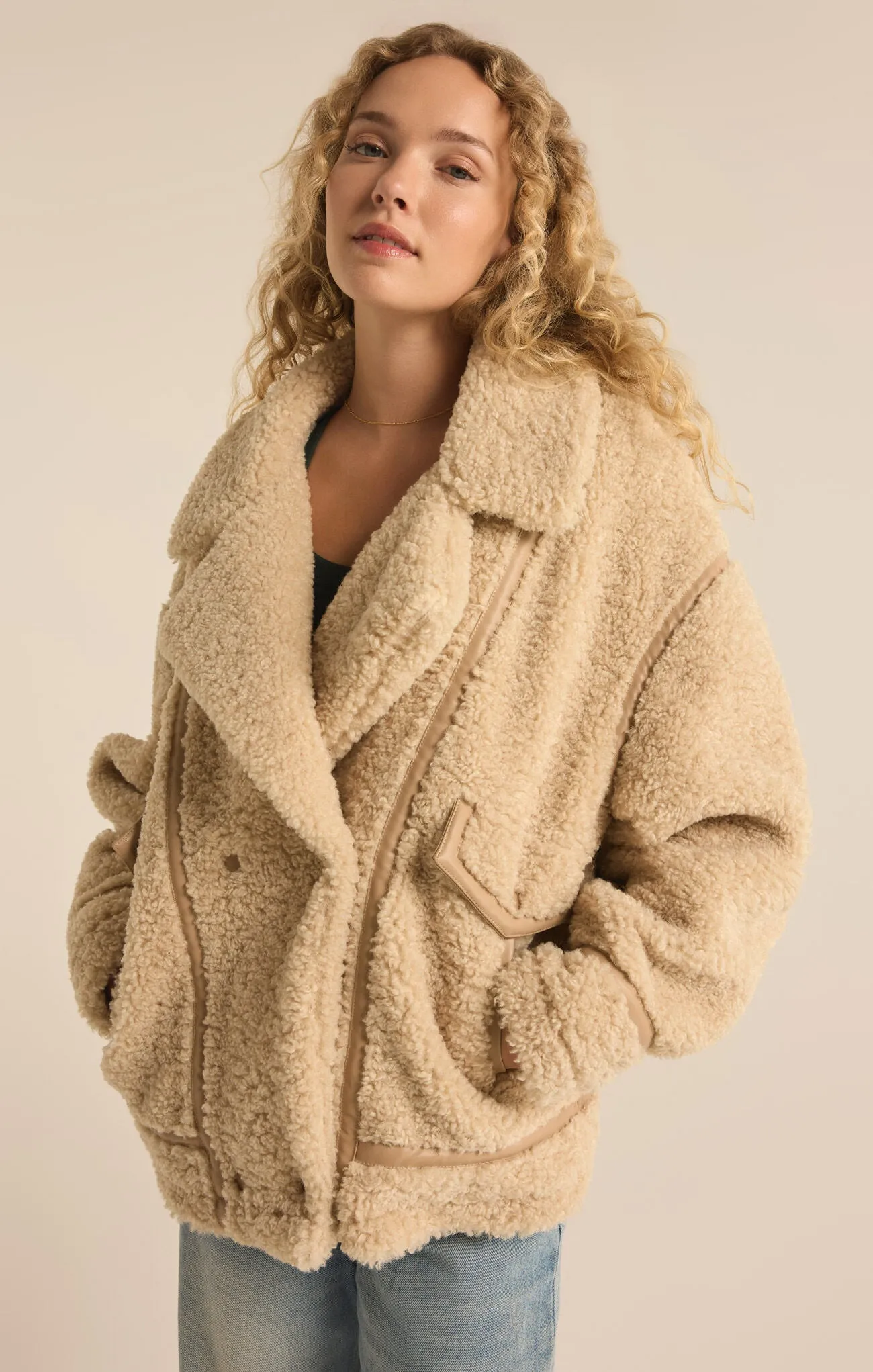 Ari Sherpa Coat