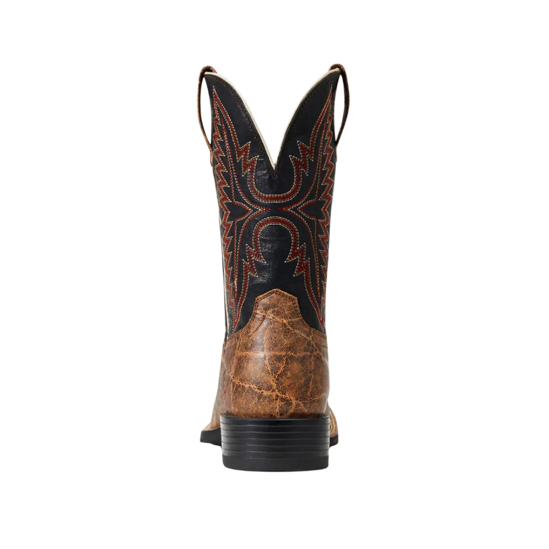 Ariat Men's Sport Smokewagon Western Grizzly Elephant Print Boots