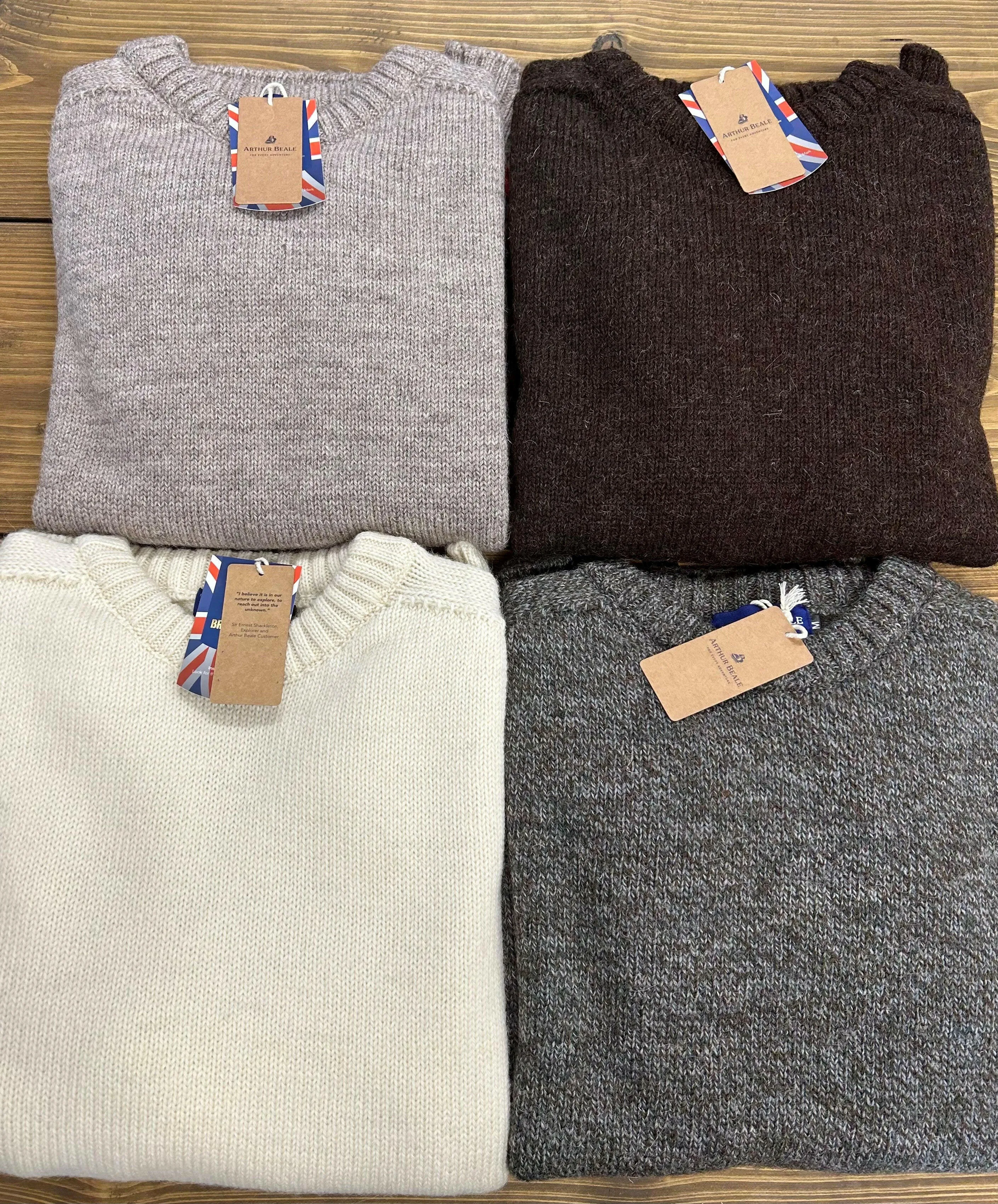 Arthur Beale Oiled Wool Pelmo® Jumper