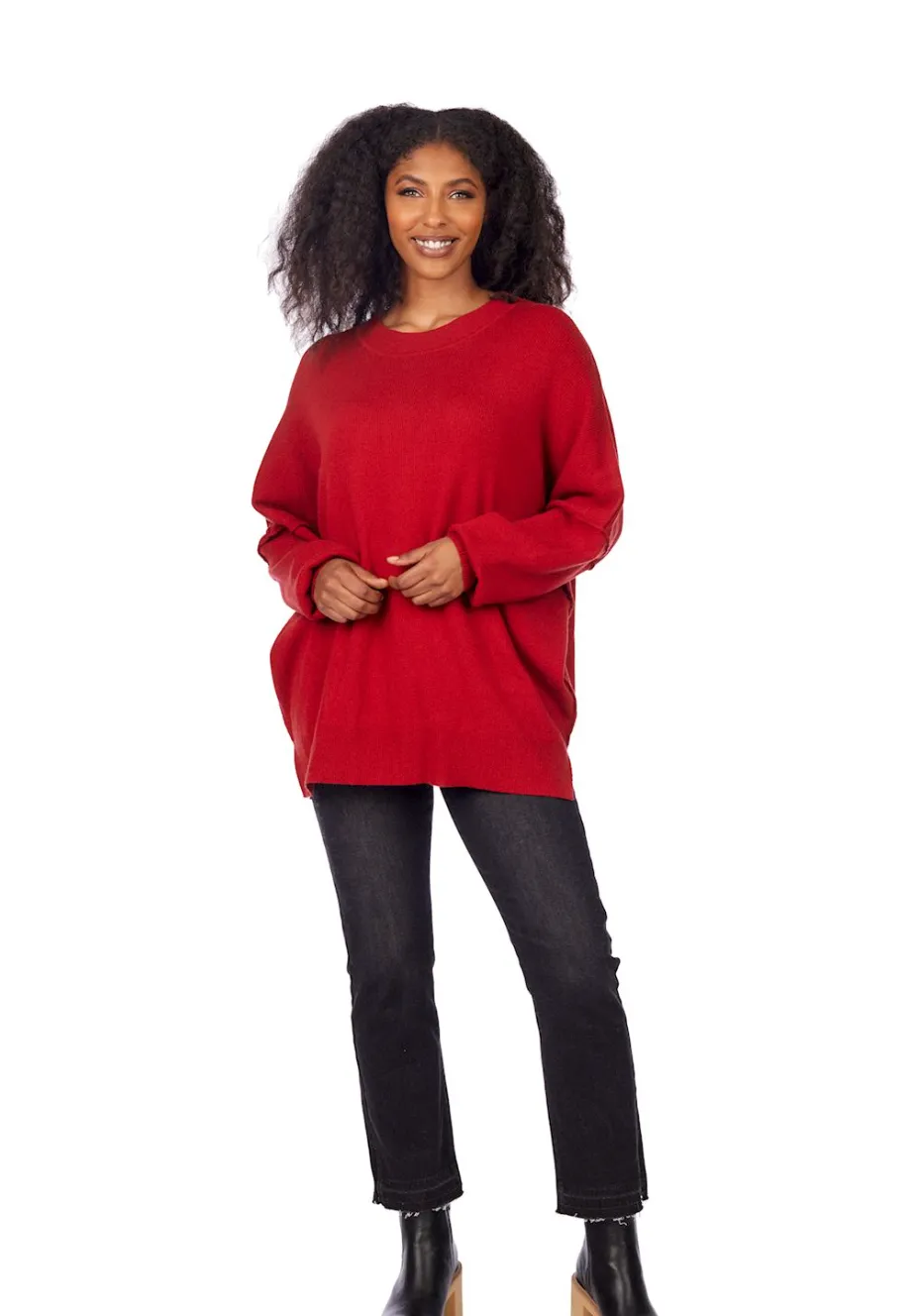 ASTRID RIBBED SWEATER BY MUD PIE - 3 COLORS