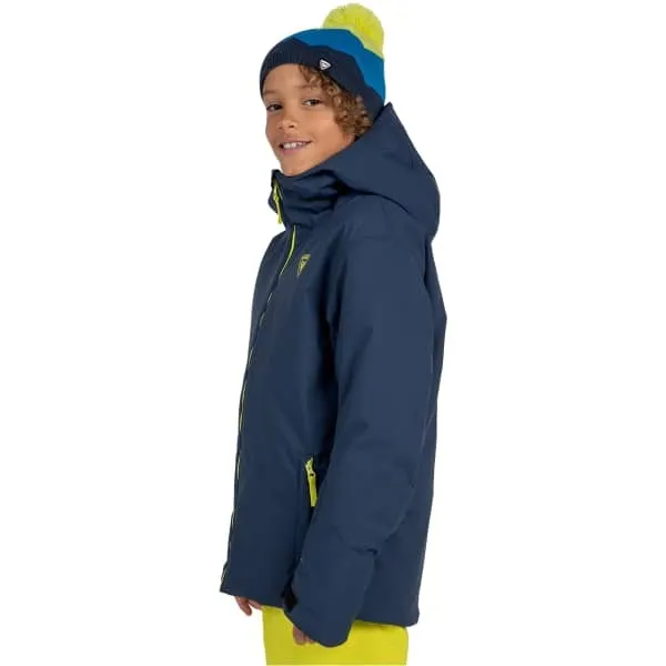 Big Letter Rossignol Ski Jacket (Navy)