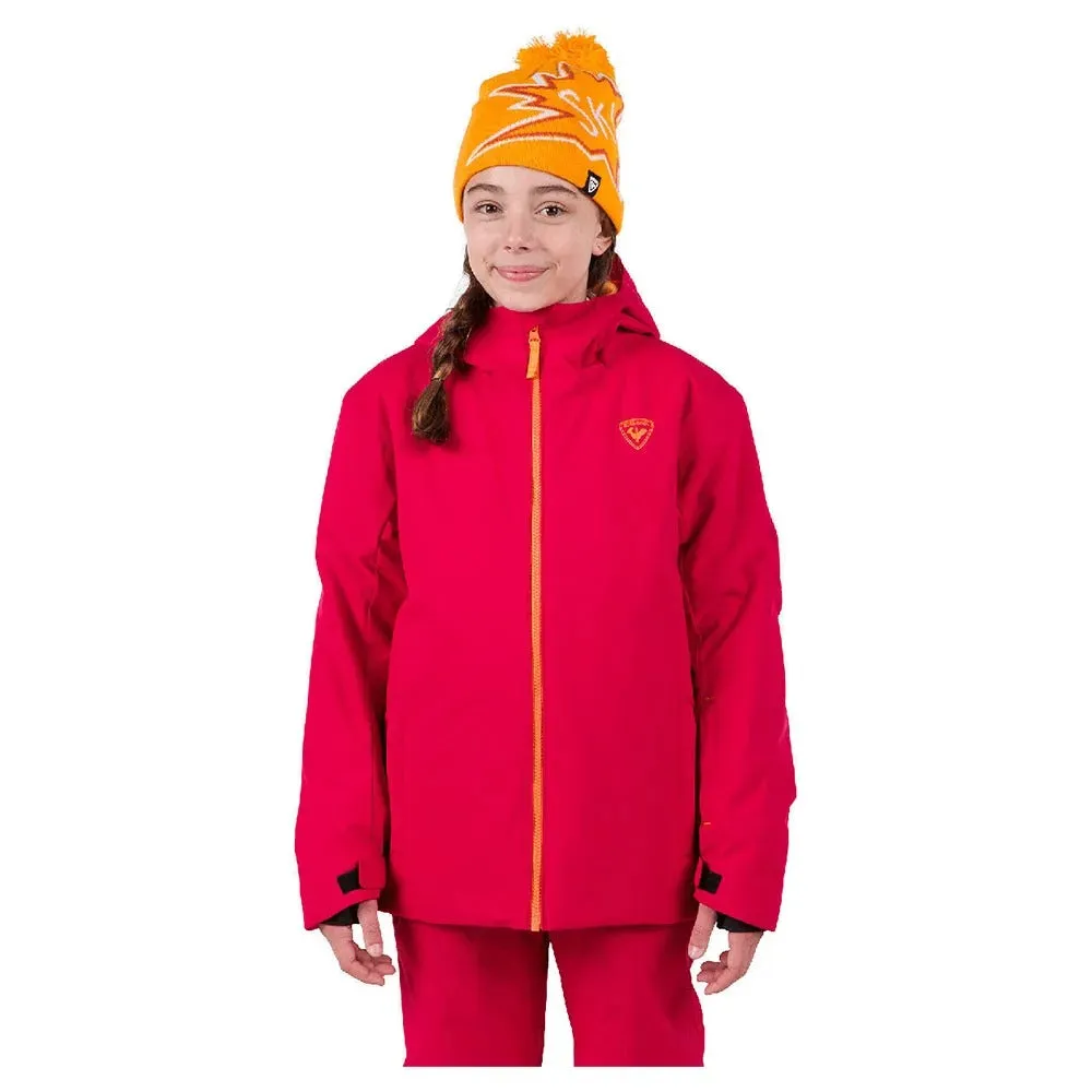 Big Letter Rossignol Ski Jacket (Ruby Red)