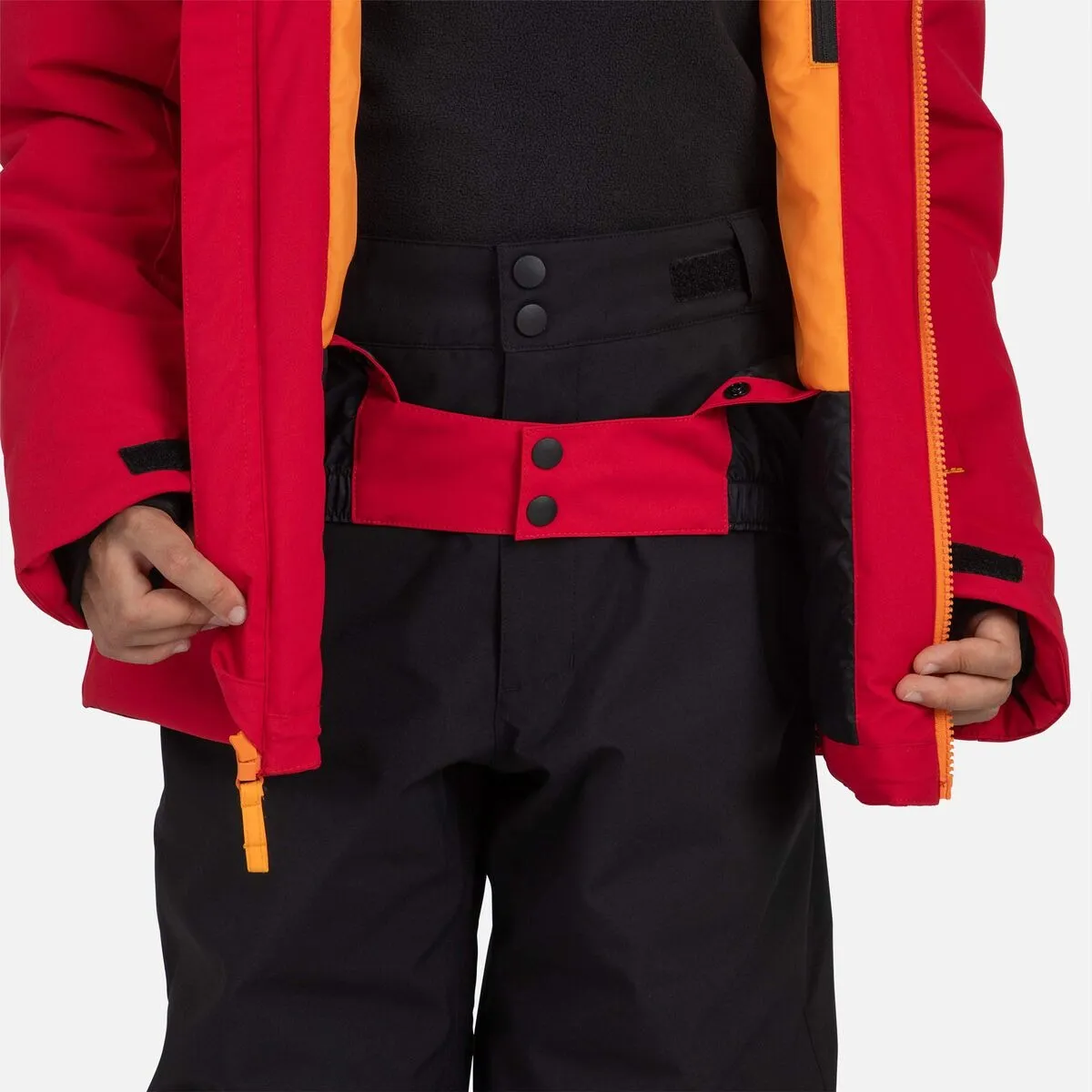 Big Letter Rossignol Ski Jacket (Ruby Red)