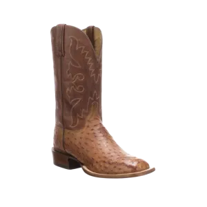 Boots Lucchese Men's Harmon Barnwood Ostrich Boots