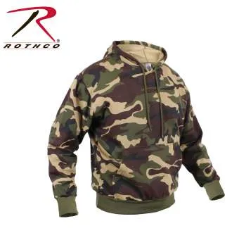 Camo Pullover Hooded Sweatshirt