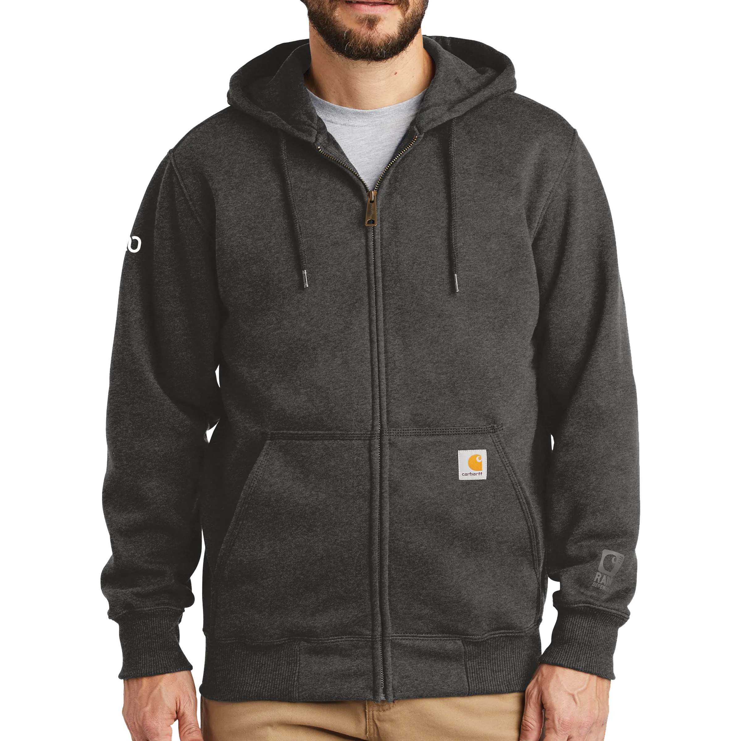 Carhartt ® Rain Defender ® Paxton Heavyweight Hooded Zip-Front Sweatshirt