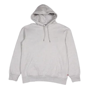 Casual Hoodie Light Grey Melange Logo