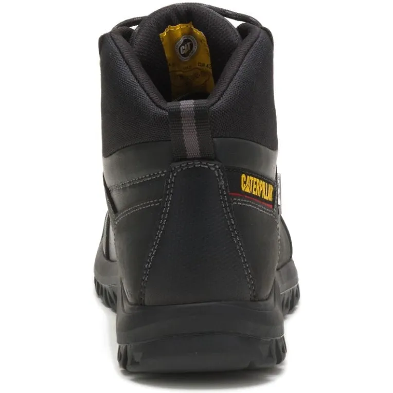 CAT Men's Threshold Waterproof Soft toe Work Boot - Black - P74129