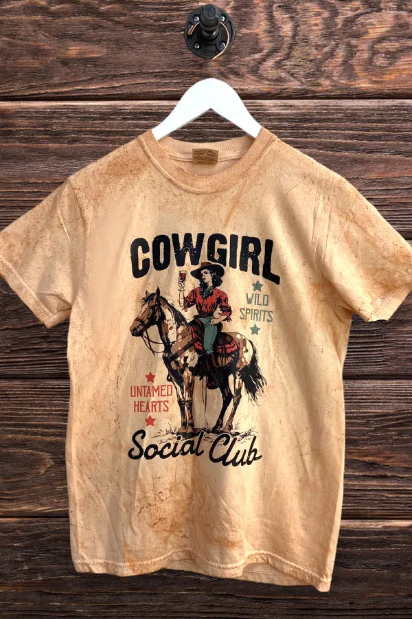 CC BLAST DTF COWGIRL SOCIAL CLUB - BLAST PEACH