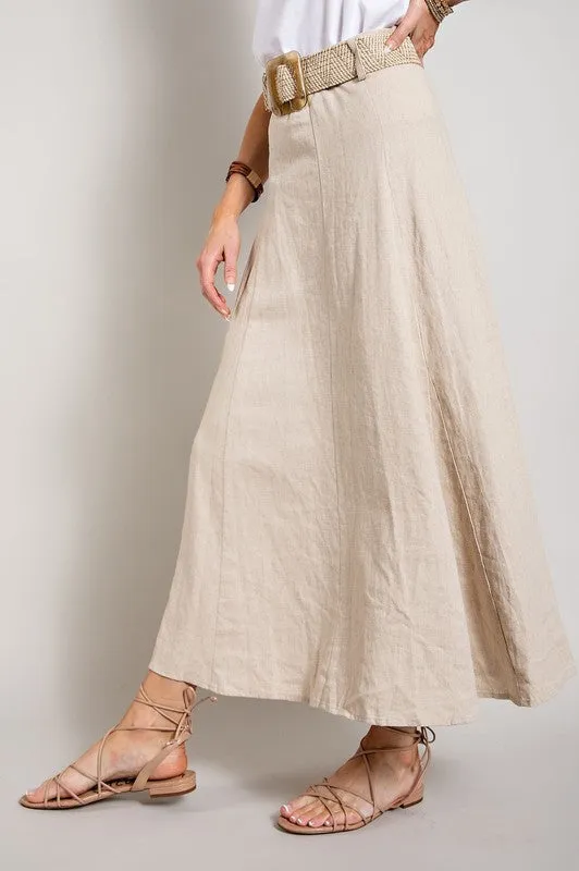 Cezanne Linen Flare Muse Maxi