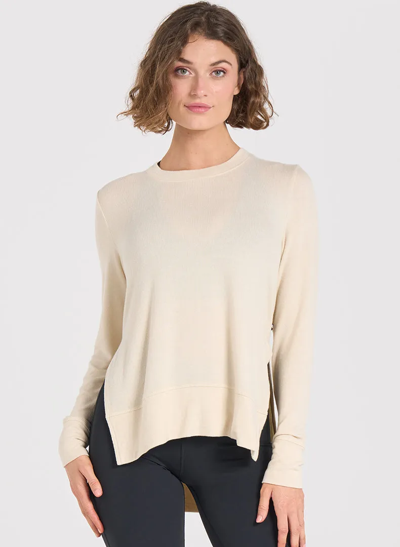 Daily Side Slit Pullover