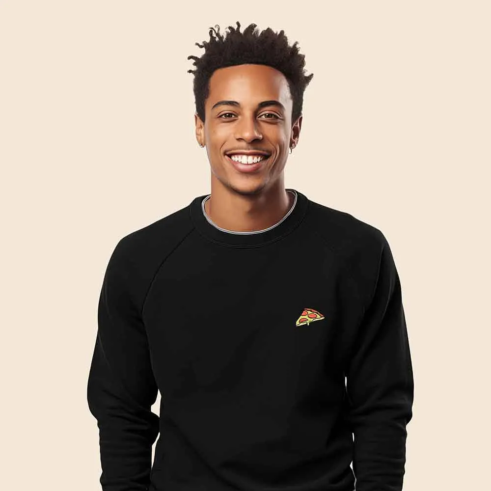 Dalix Pizza Crewneck Sweatshirt