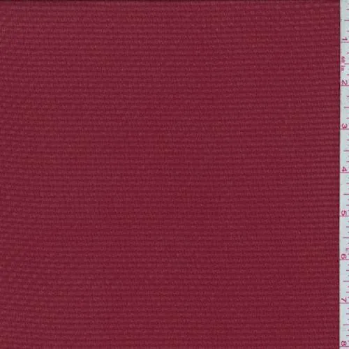 Deep Red Hashtag Leno Chiffon Fabric