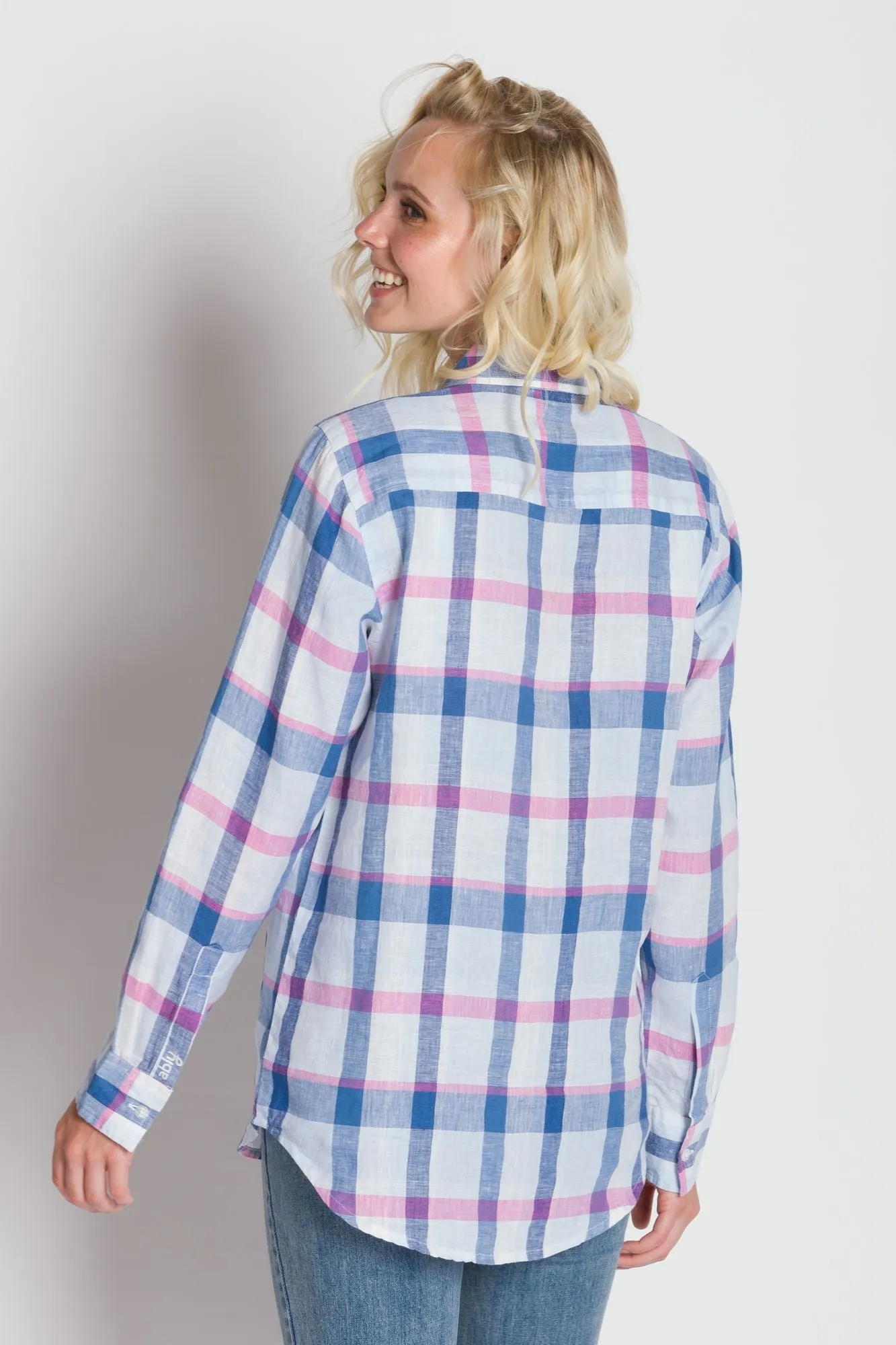 Delora | Women's Long Sleeve Linen Shirt