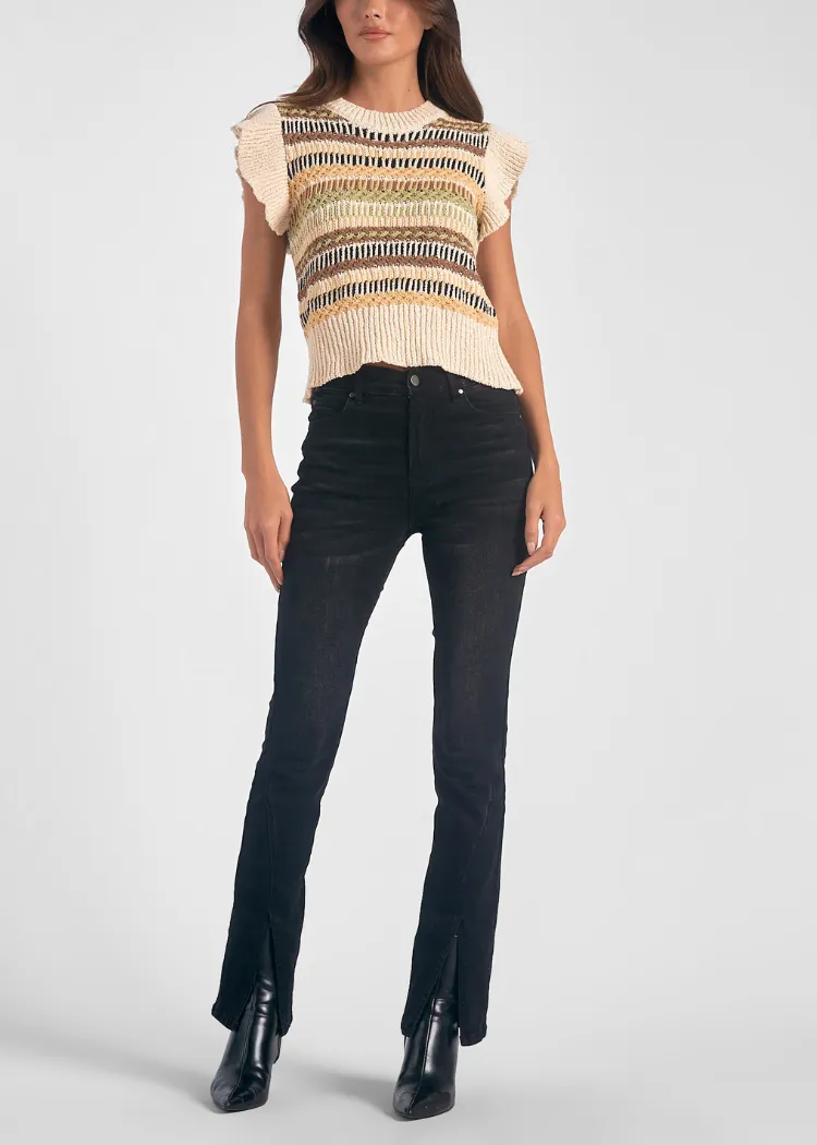 Elan Wren Knit Top ***FINAL SALE***