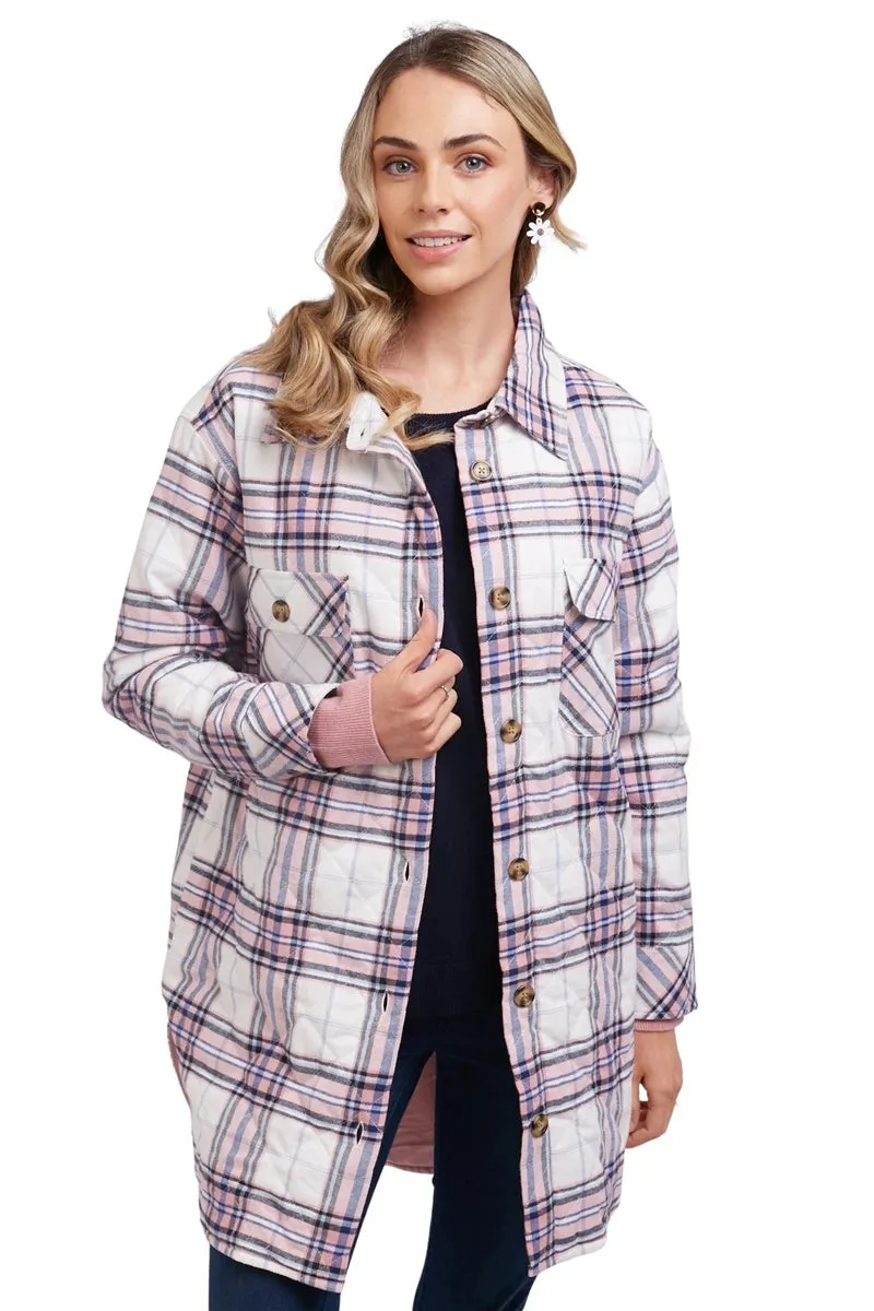 Elm - Aster Check Shacket