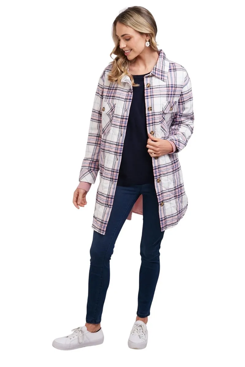 Elm - Aster Check Shacket