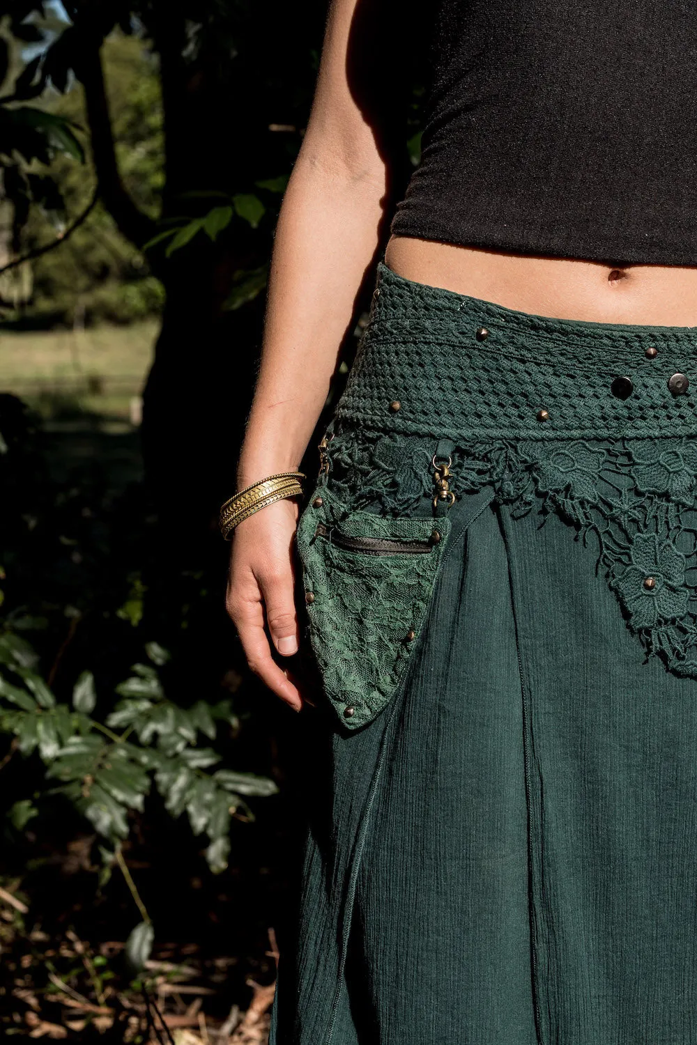 FOREST SKIRT GREEN