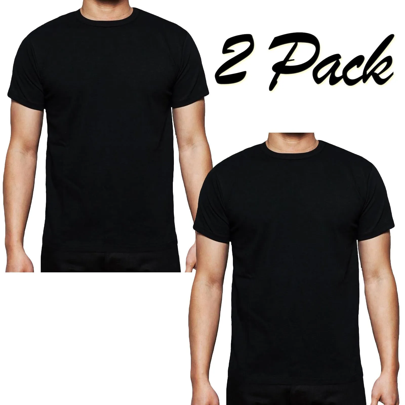 Gaffer Mens Cotton T-Shirts - Pack of 2