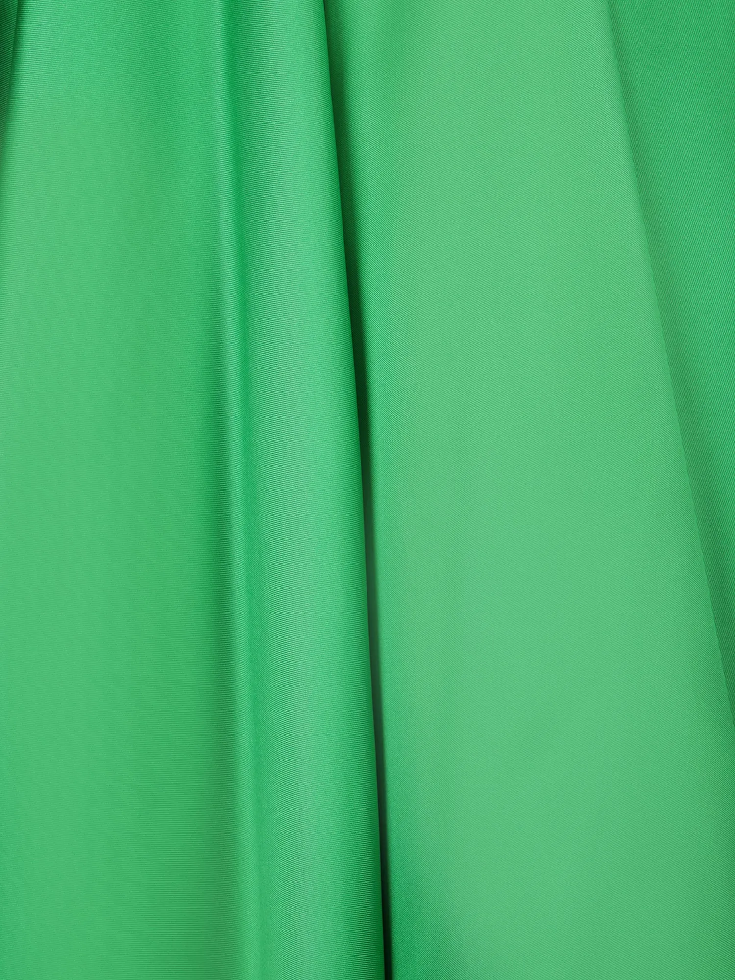 Green Mikado Long Skirt