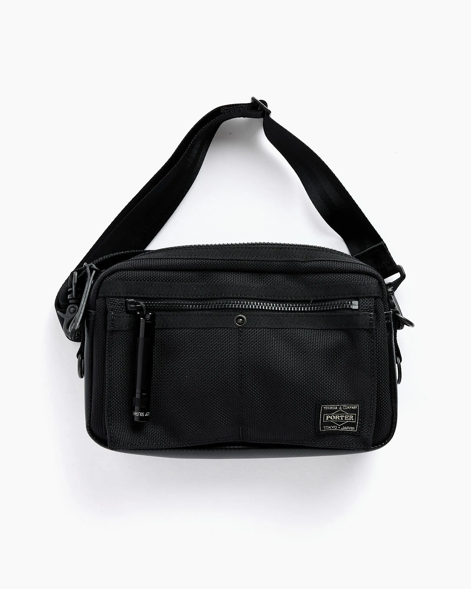 Heat Shoulder Bag in Black