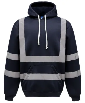 Hi-vis pull-over hoodie (HVK05) | Navy