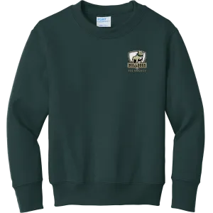 HVM Bulldogs Youth Core Fleece Crewneck Sweatshirt