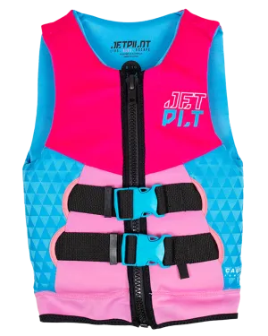 Jetpilot The Cause F/E Youth Neo Vest - Pink - 2023