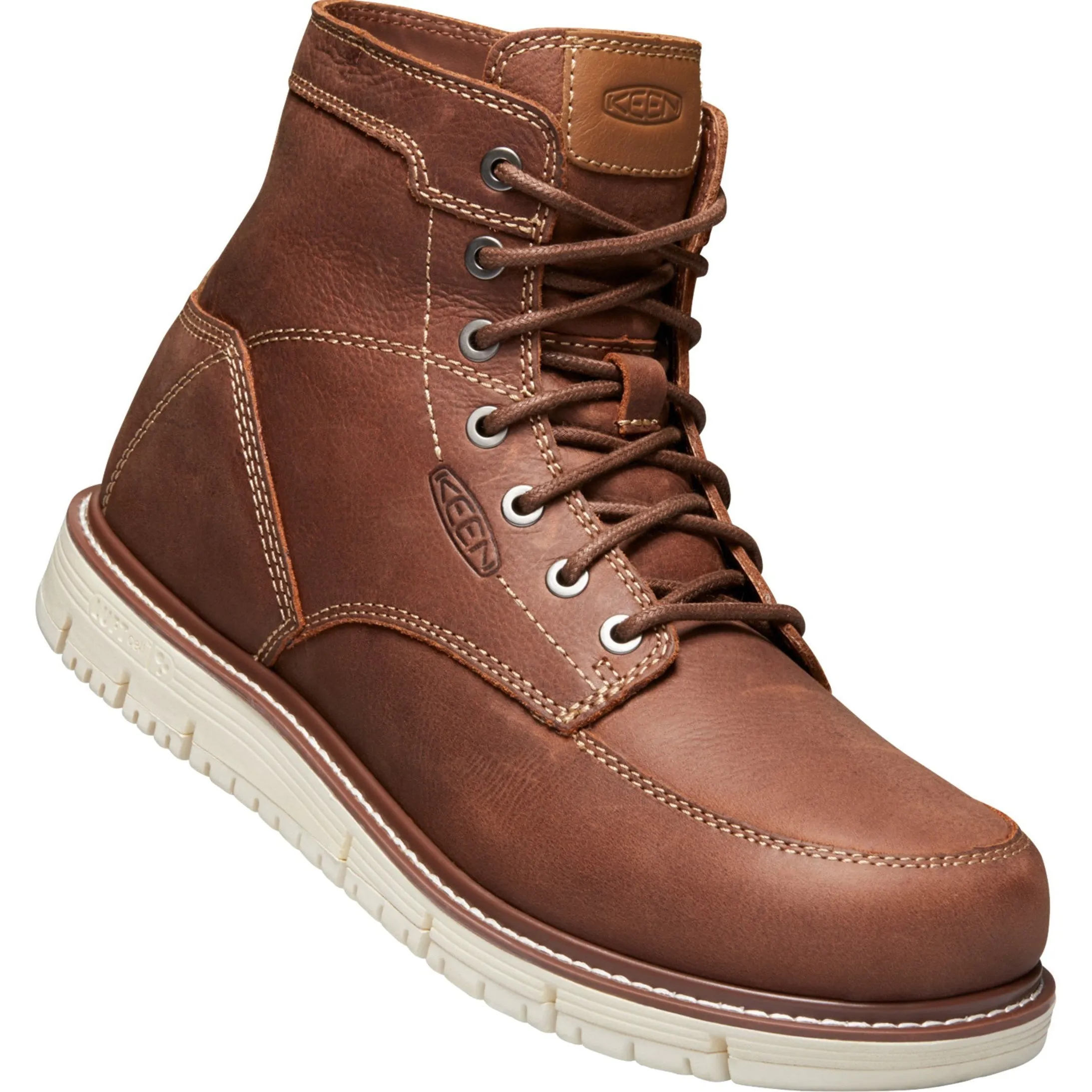 Keen Utility Men's San Jose 6" Soft Toe Work Boot Gingerbread- 1020146