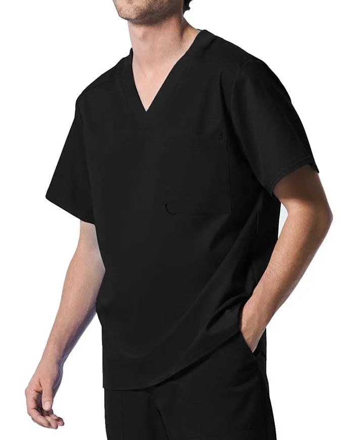 Landau ProFlex Men's 2 Pocket V-Neck Scrub Top