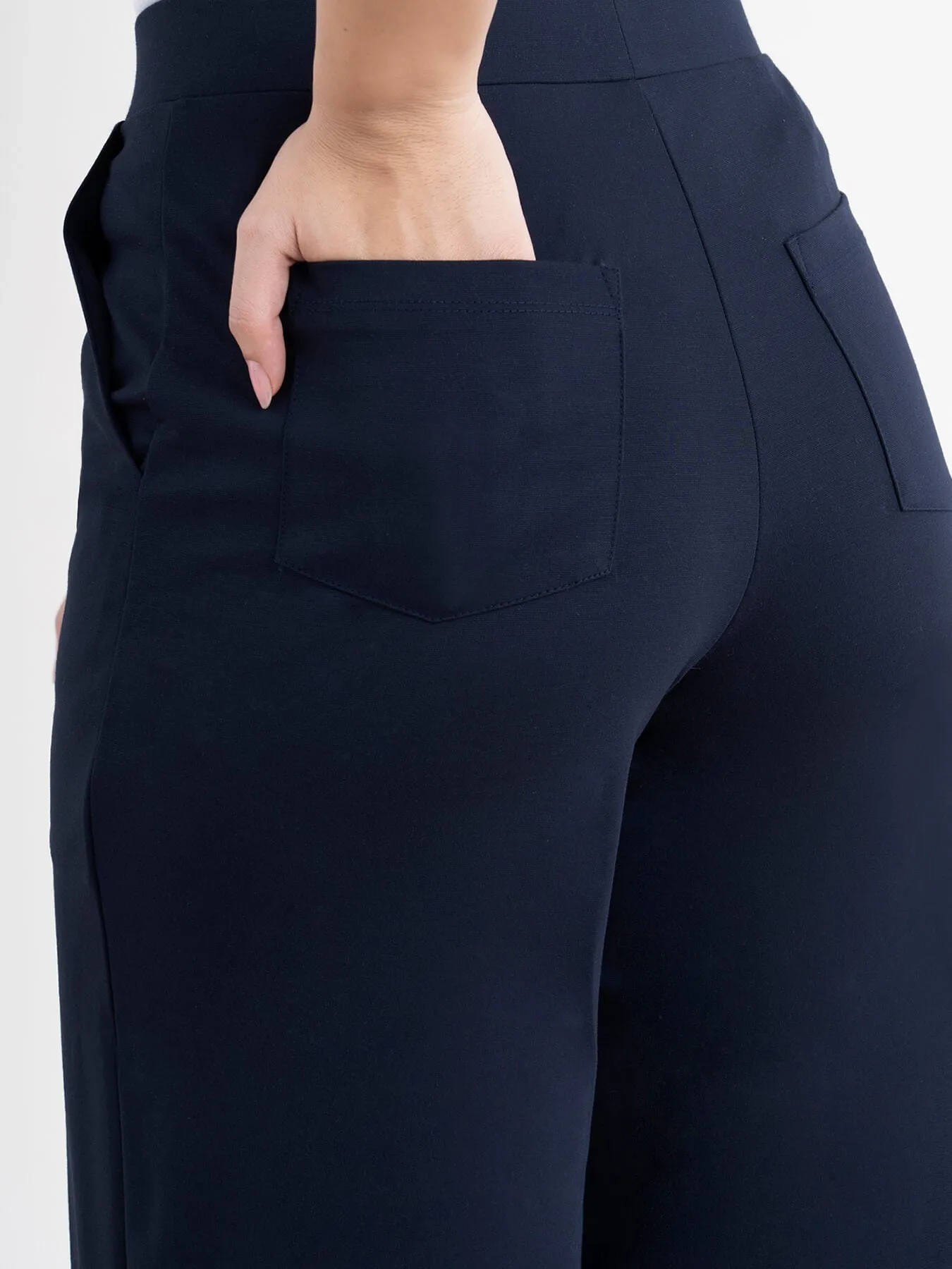 LivIn Air Wide Leg Pants - Navy