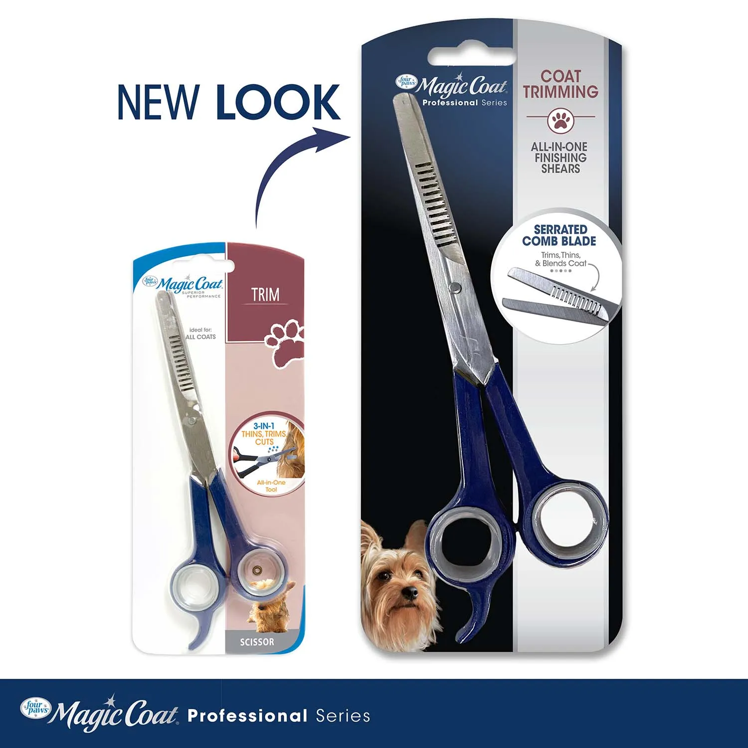 Magic Coat Professional Series All-in-One Finishing Grooming Shears