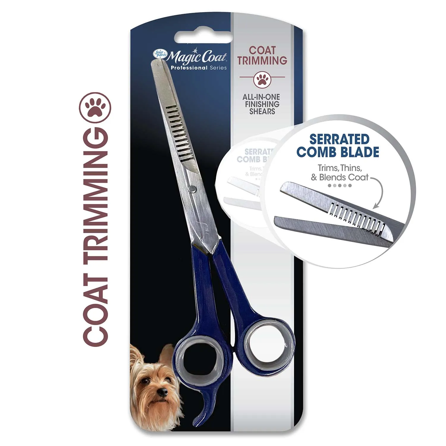 Magic Coat Professional Series All-in-One Finishing Grooming Shears