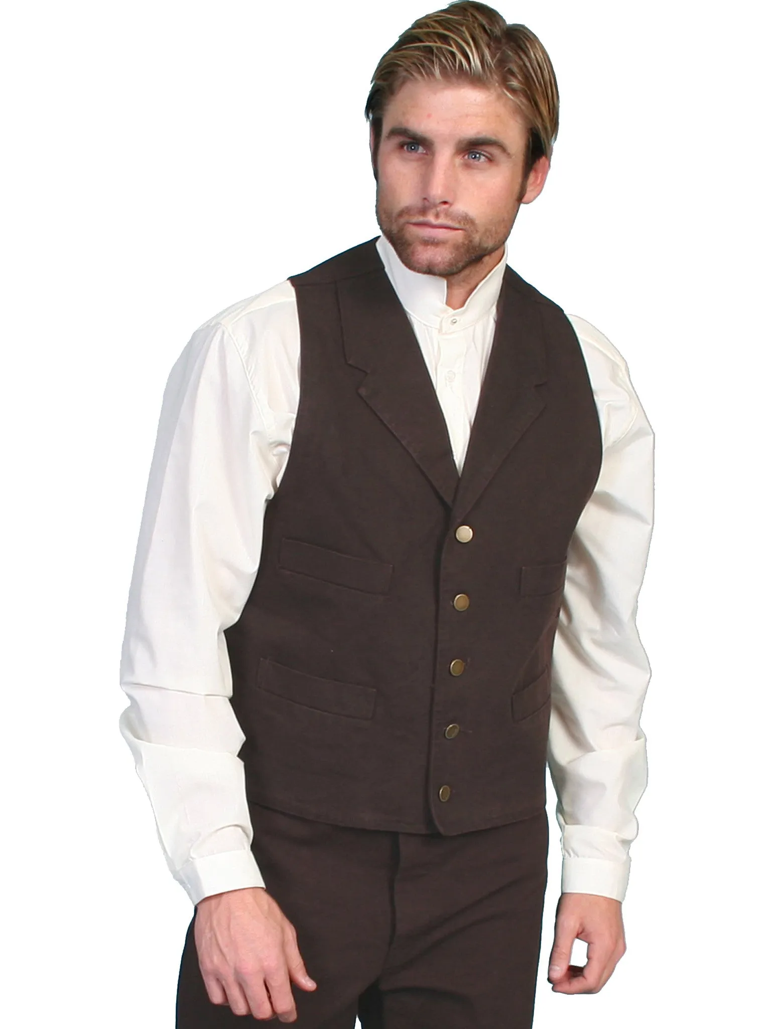 Men's Western Vest Collection: Rangewear Cotton Canvas