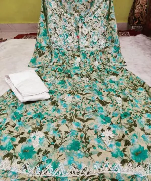 Mul Mul Gown With Pants