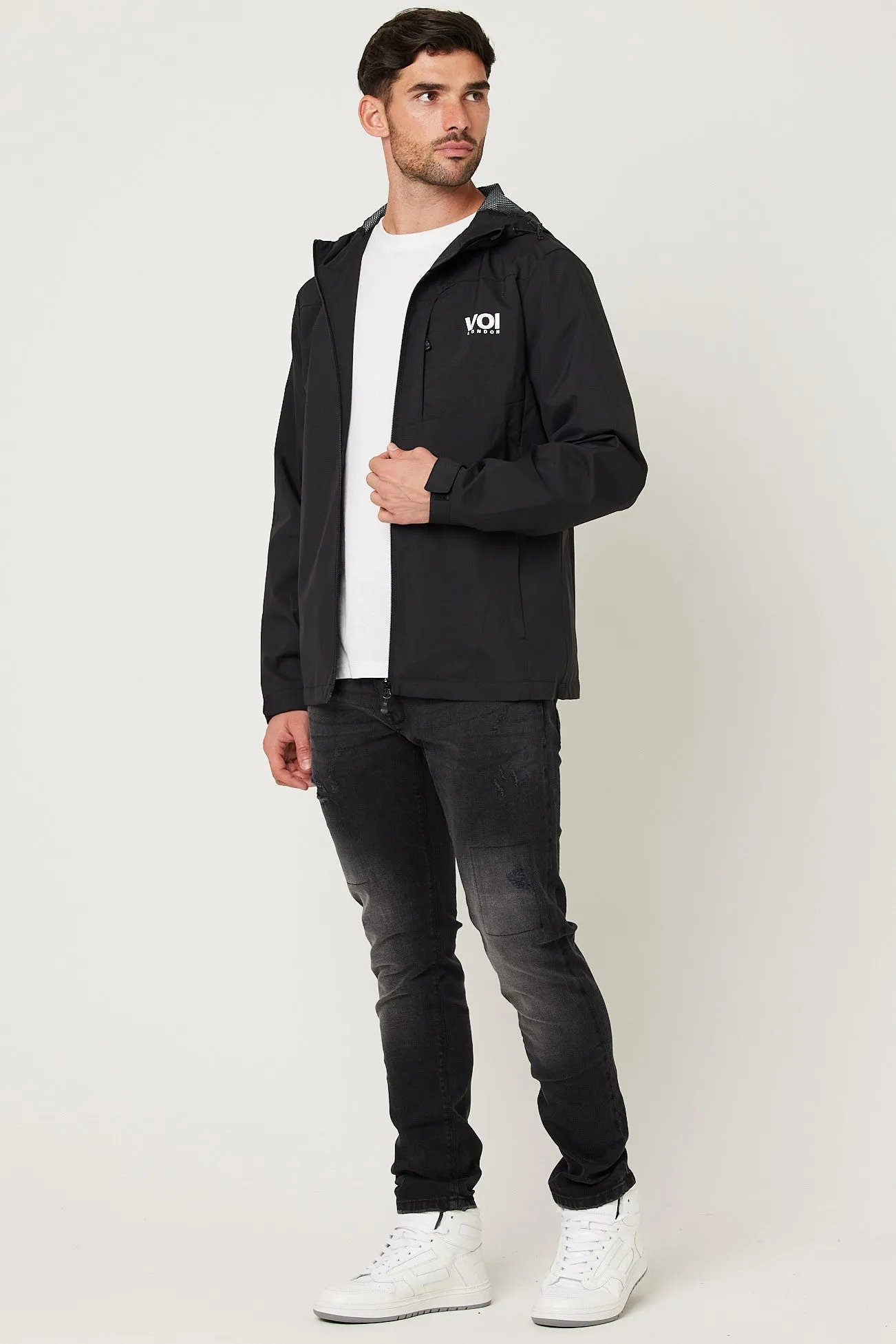 Padbury Tech Woven Jacket - Black