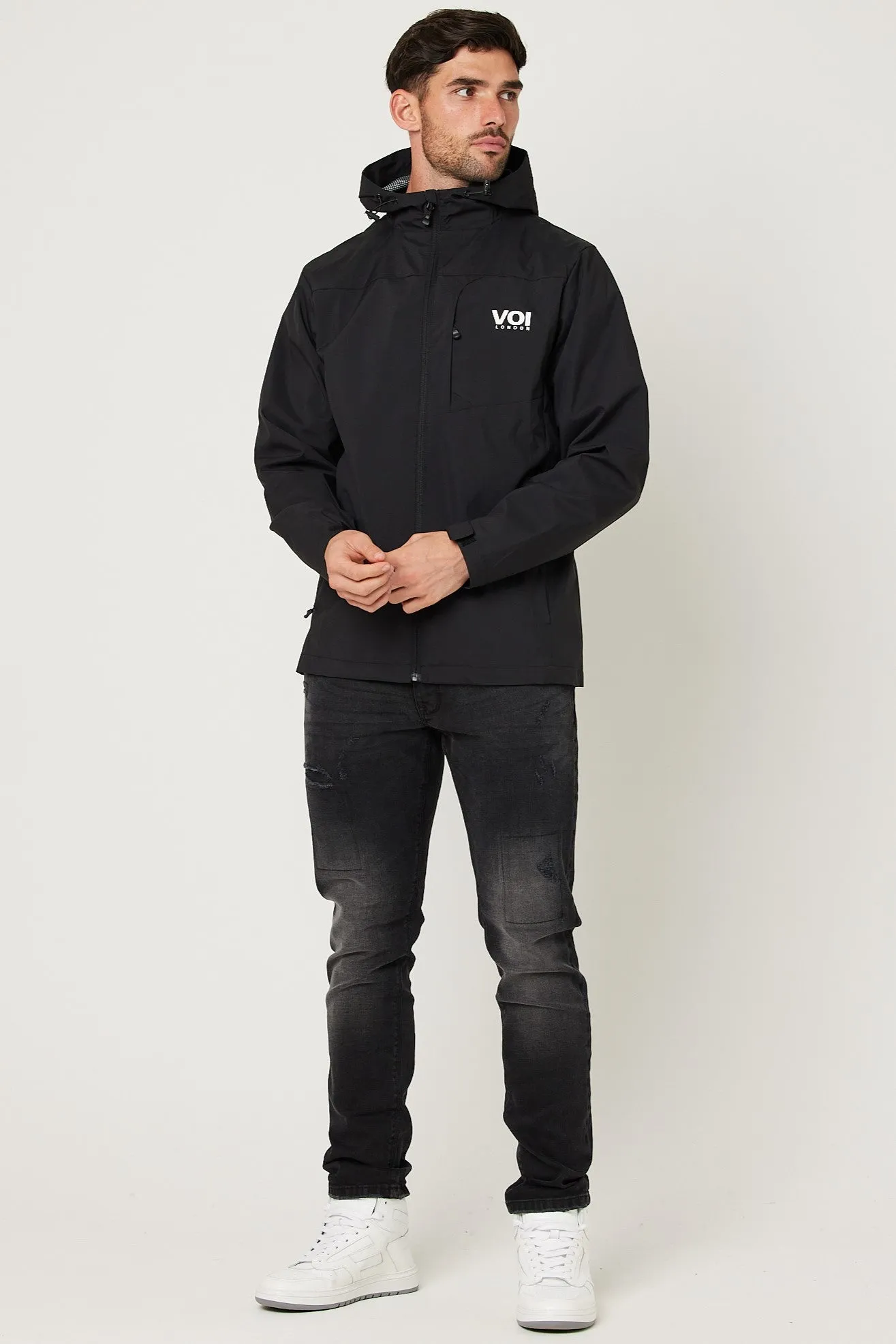 Padbury Tech Woven Jacket - Black