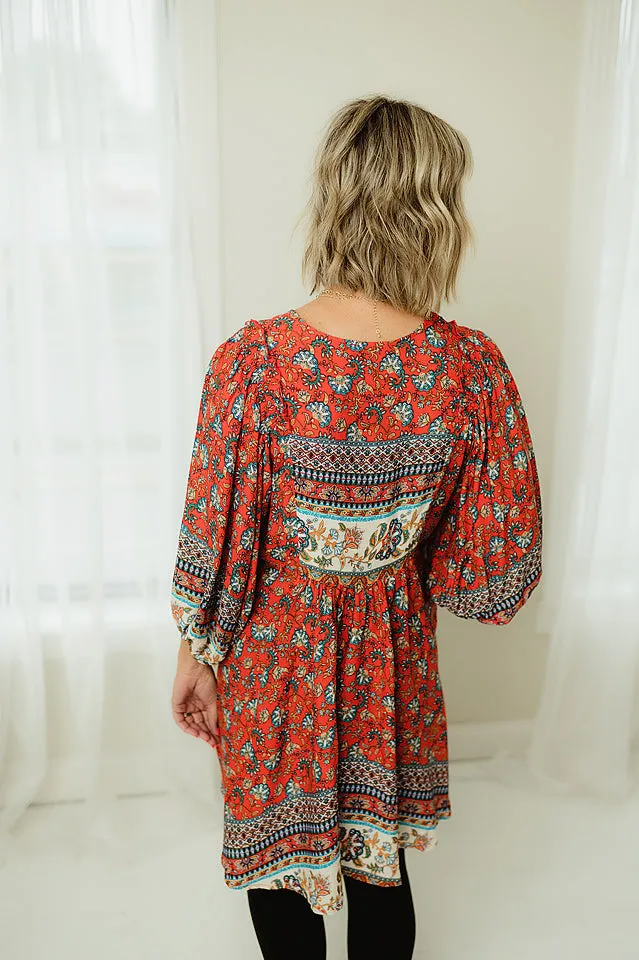 Placement Print Tunic