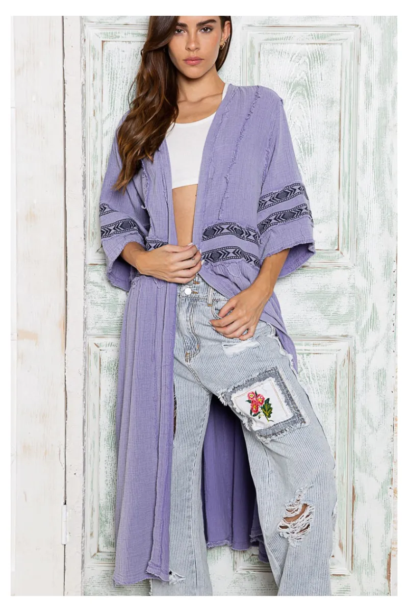 Purple Skies Kimono