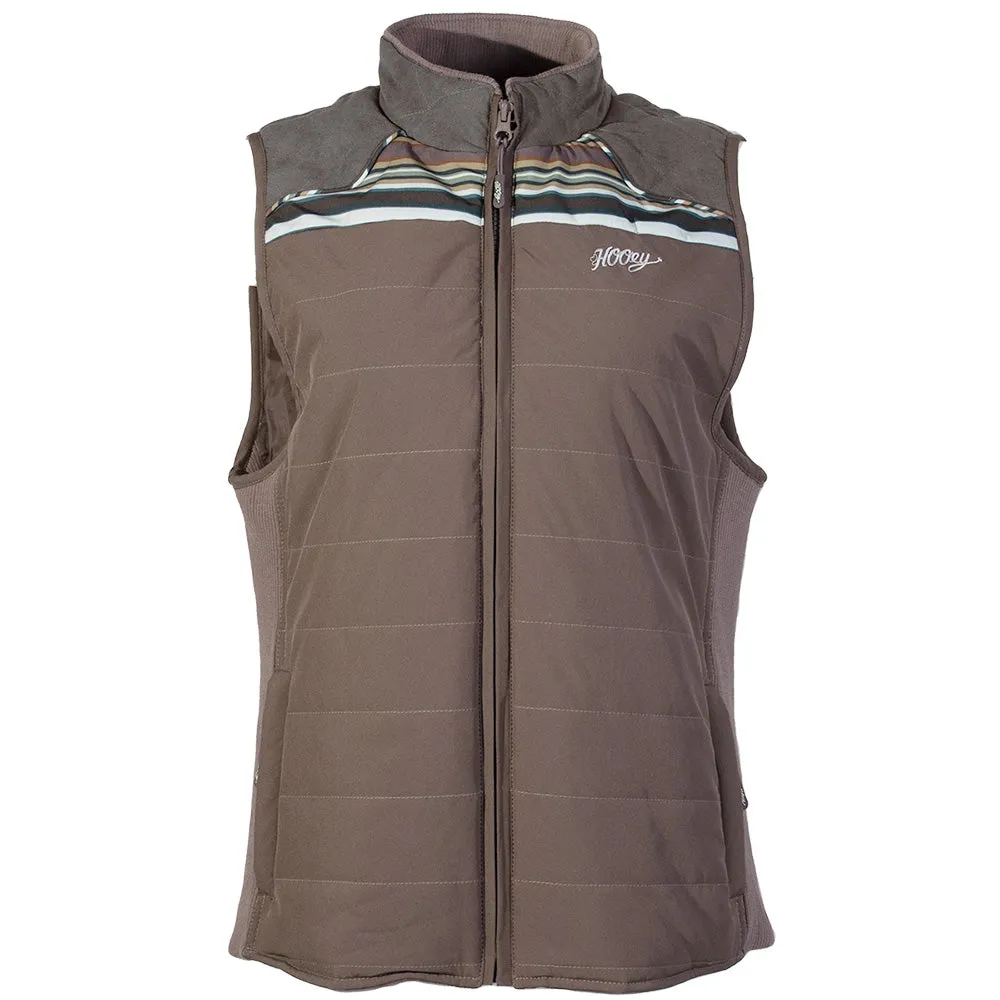 "Hooey Ladies Softshell Vest" Brown/Serape