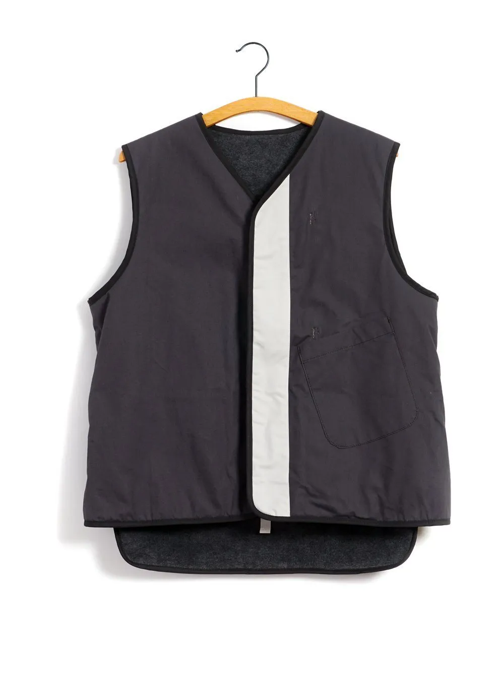 REVERSIBLE VEST | Grey