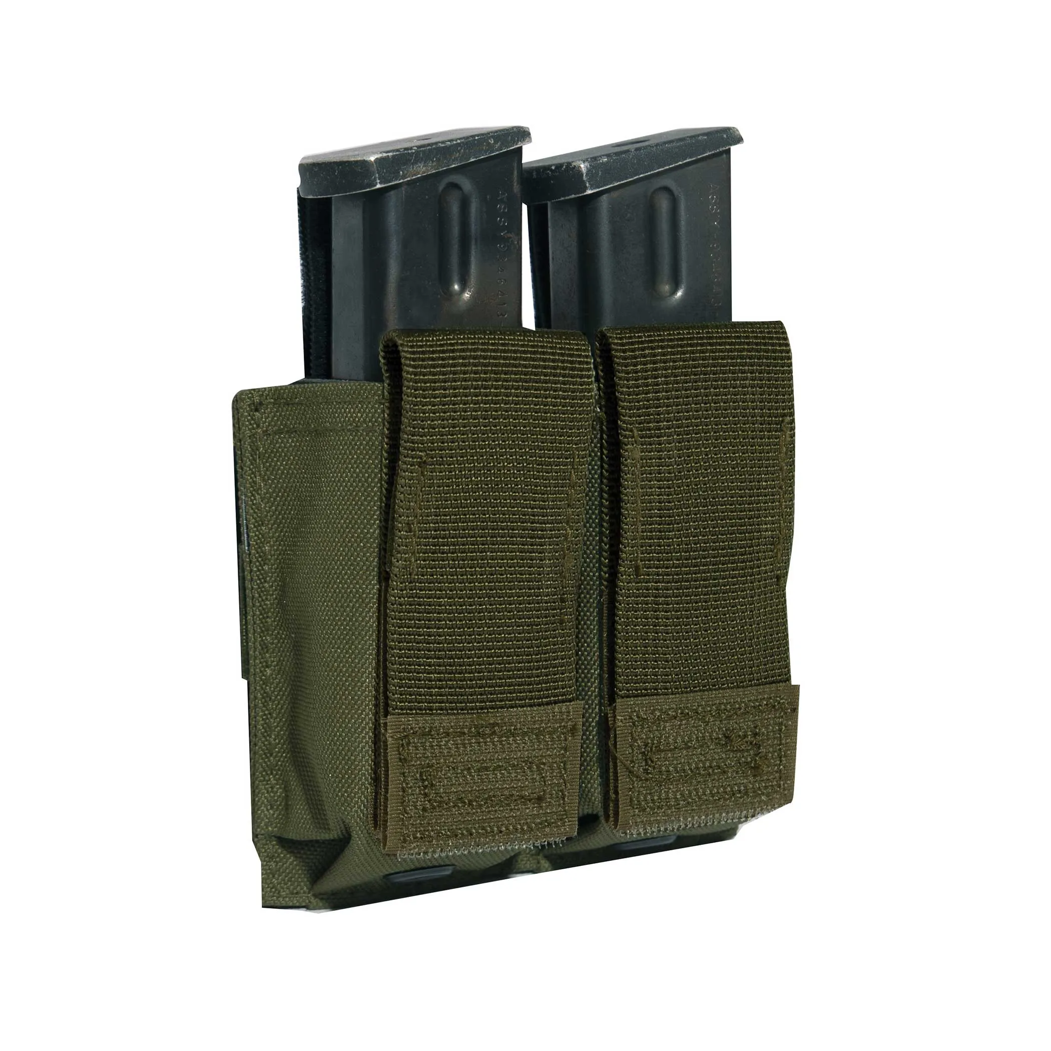 Rothco MOLLE Double Pistol Mag Pouch With Insert