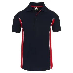 Silverswift Poloshirt | Navy - Red