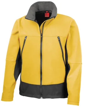 Softshell activity jacket | Sport Yellow/Black