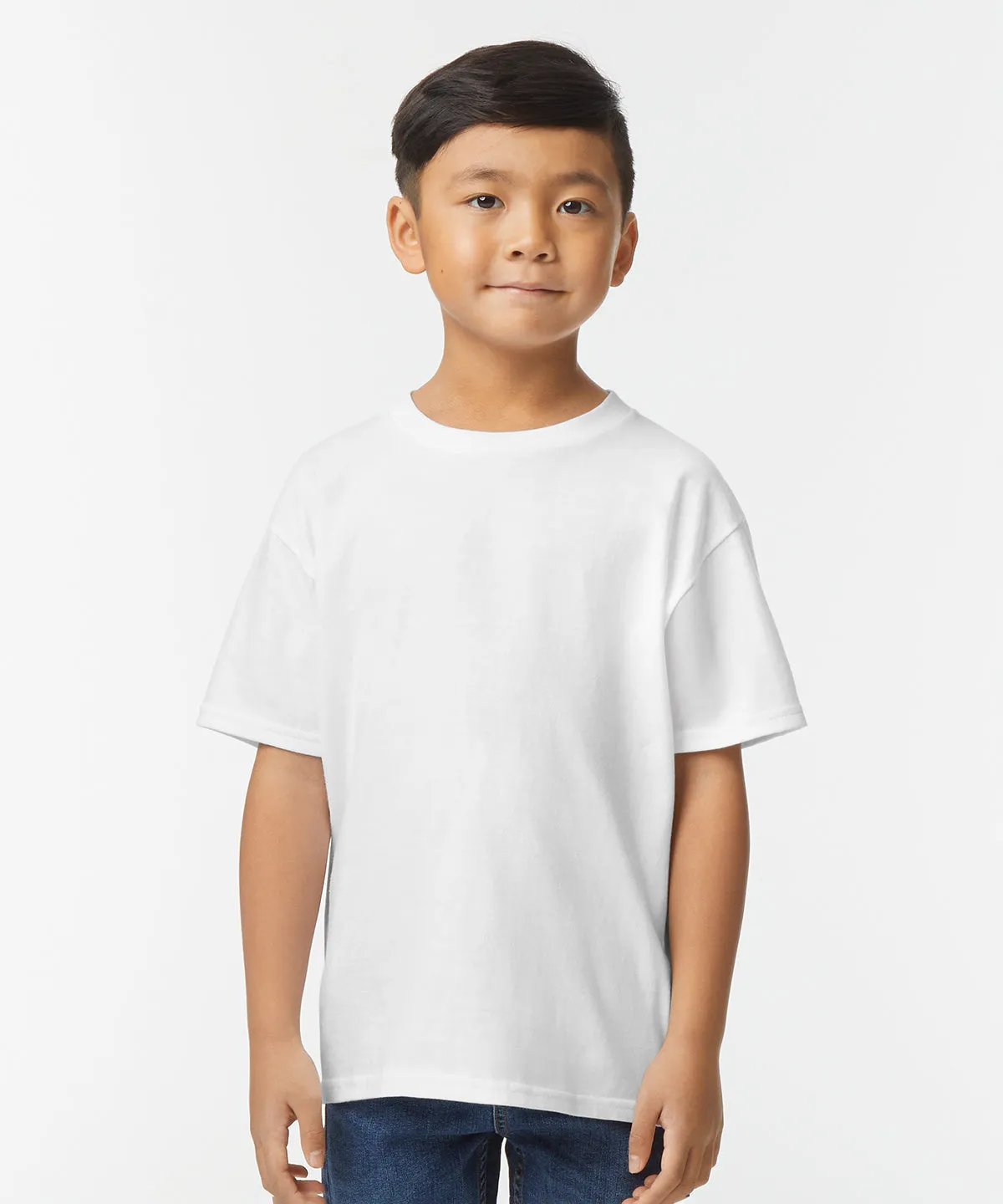 Softstyle midweight youth t-shirt | Ringspun Sport Grey