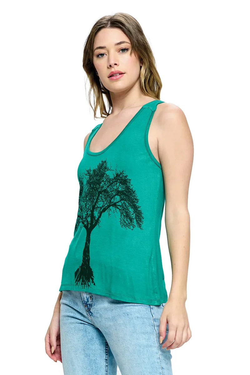 Tank Top Boho Yoga Tree of Life