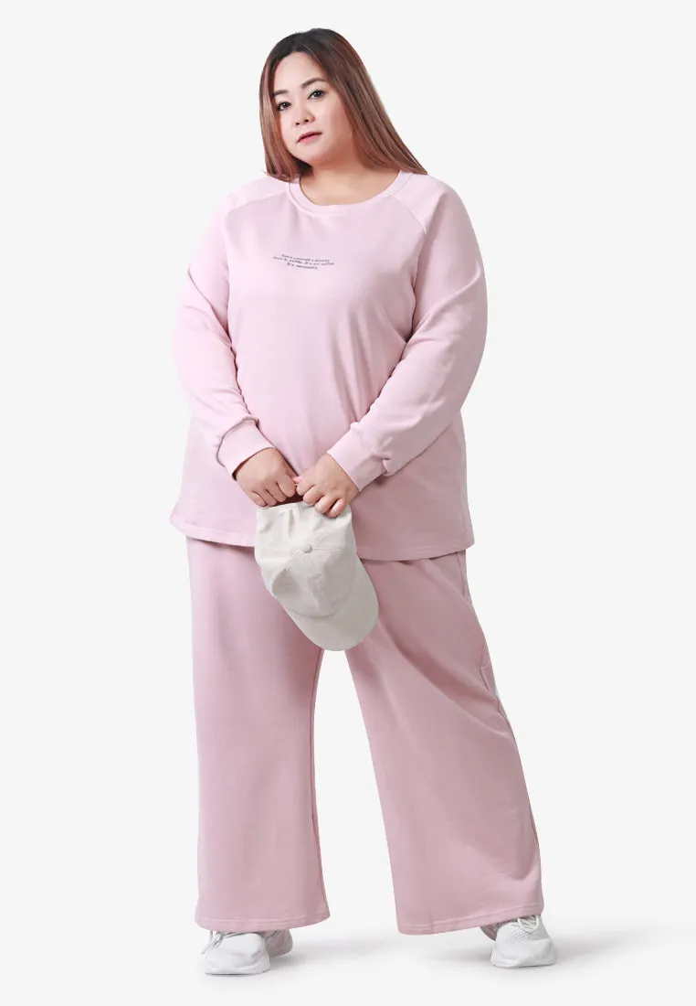 Tera Premium Staycation Jumper - Light Pink