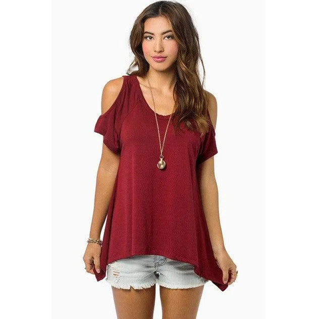 THE COLD SHOULDER TEE