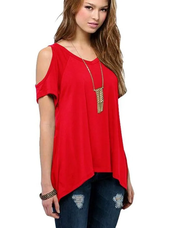 THE COLD SHOULDER TEE